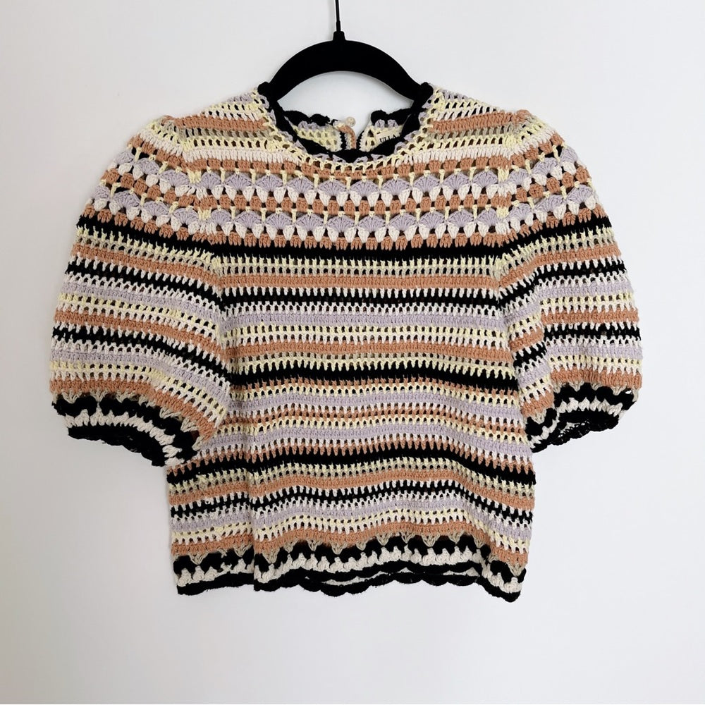 Ulla Johnson Irene Crochet Top