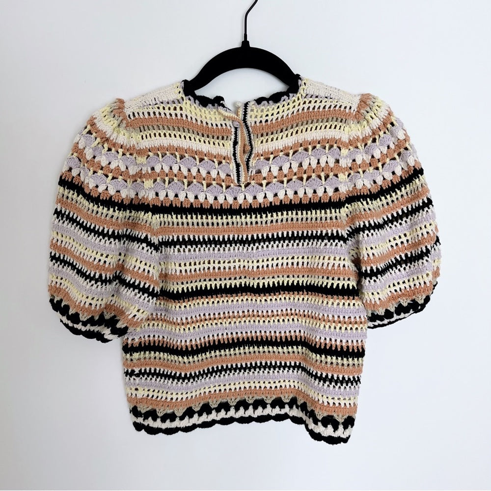 Ulla Johnson Irene Crochet Top