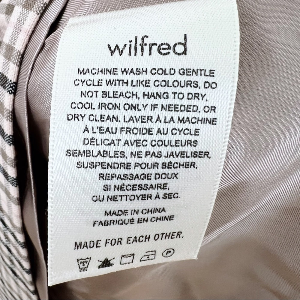 Wilfred New Classic Mini Dress