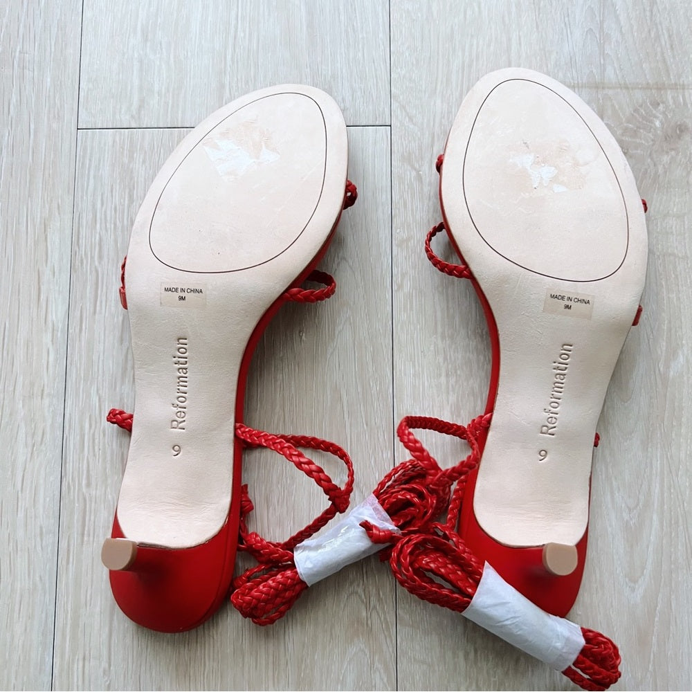 Reformation Gianni Heels