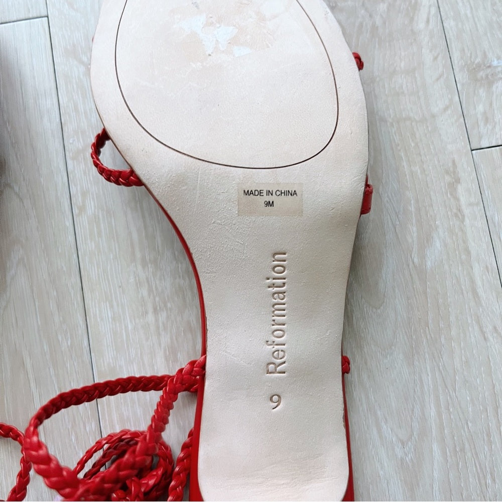 Reformation Gianni Heels