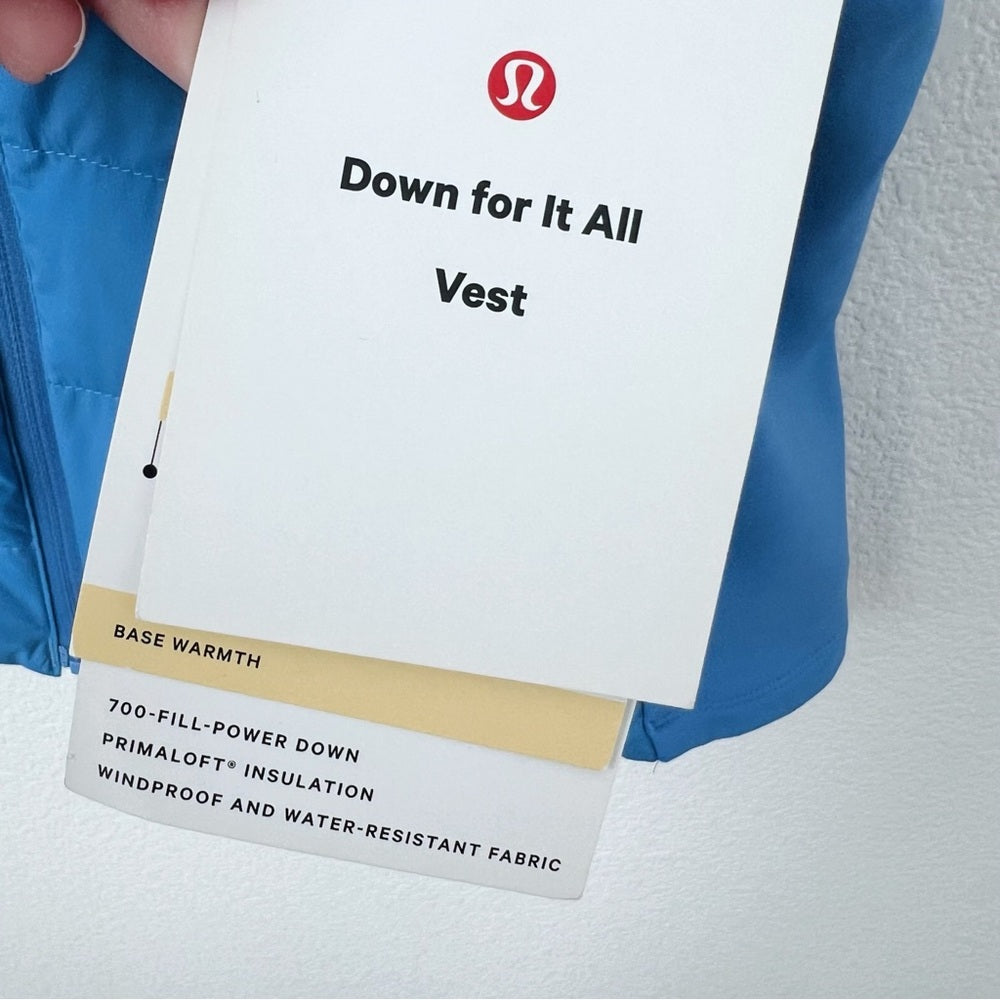 Lululemon Down For It All Vest