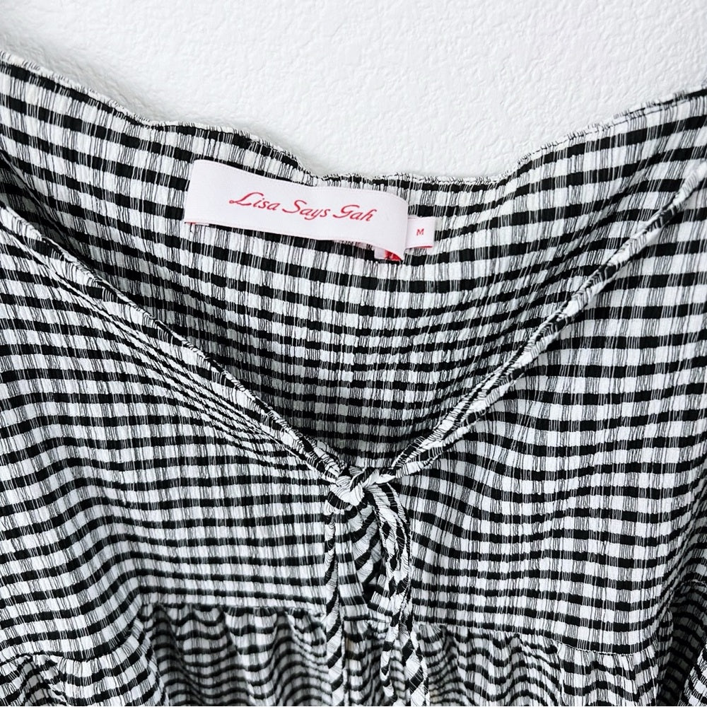 Lisa Says Gah Lily Gingham Dress