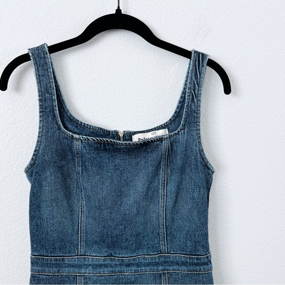 Reformation Parker Denim Dress