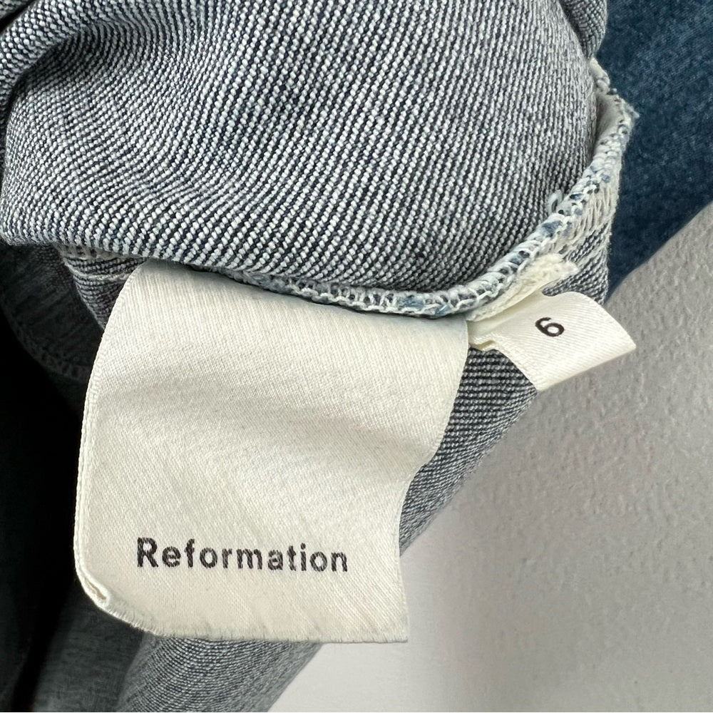 Reformation Parker Denim Dress